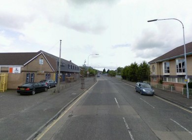 General view of Agnes Street, where the woman was attacked