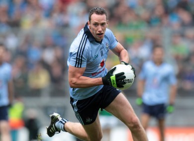 Barry Cahill in action for Dublin in the 2011 All-Ireland final.