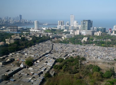 View from the Four Seasons Hotel, Mumbai, India.