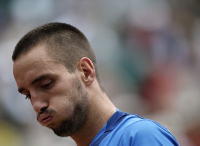 Viktor Troicki has 18 months to brood over his actions.