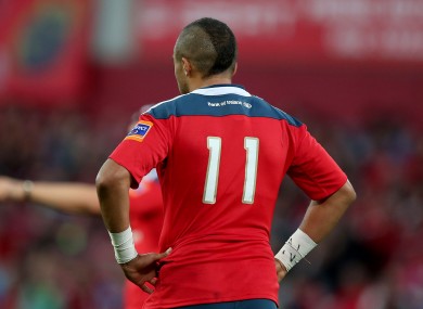 Zebo lines out at 11 for Munster, with Visser wearing the same number for Edinburgh.