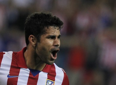 Costa has been in great form for Atletico Madrid.