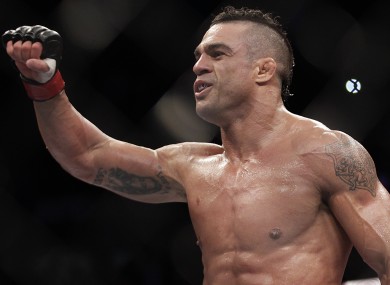 Vitor Belfort will hope for a win this weekend.