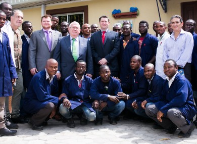 Minister Joe Costello at the announcement this week.