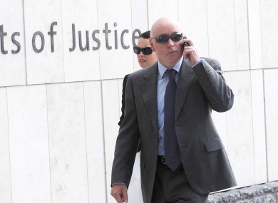 File photo of Anthony Lyons (right)