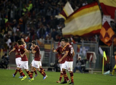 Roma: we're on the bandwagon.