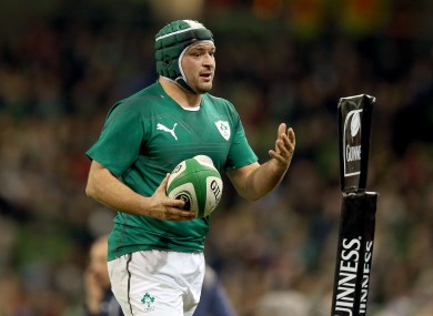 Rory Best will win his 69th cap today against the Wallabies.