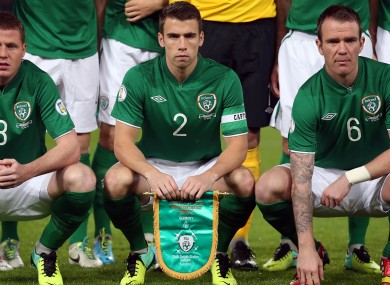 Seamus Coleman was named as captain against Germany.