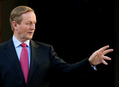 Enda Kenny is back from Japan and ready to rumble.