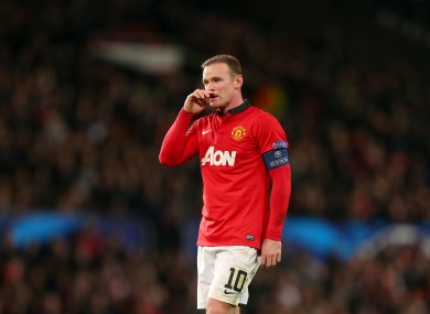 Rooney has been in fine form for United this season.