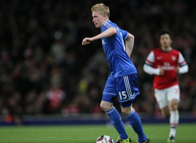 Kevin De Bruyne found first-team opportunities at Chelsea limited.
