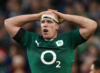 O'Connell started two games for Ireland in November.