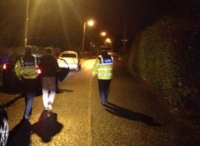 One man is arrested and taken into custody after failing a breath test in Howth