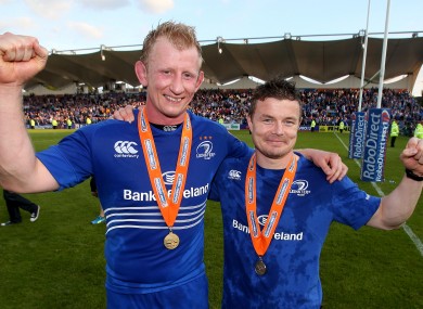 Leo Cullen and Brian O'Driscoll bowed out as league winners.