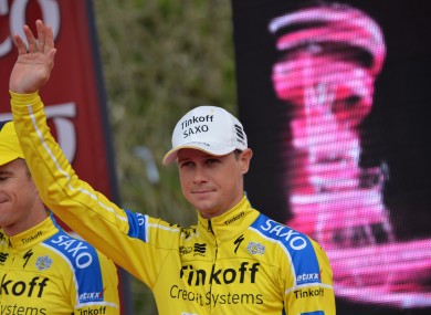 Nicolas Roche has secured the overall win at the Route du Sud (file pic).